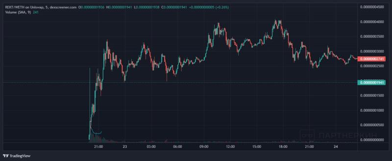 Как я заработал за 1 час 240$ на мем-коине REKT