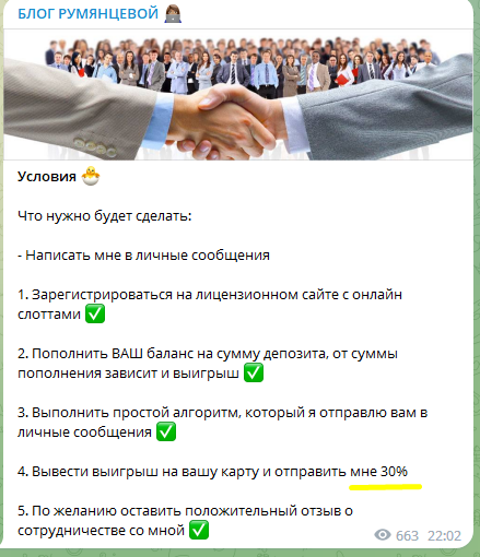 ТГ «Удаленная работа» («Блог Румянцевой», «Онлайн работа / Гарантия»), отзывы о бизнес тренере olga_blogger77