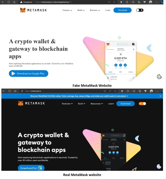 Журналисты обнаружили нацеленную на пользователей MetaMask схему фишинга